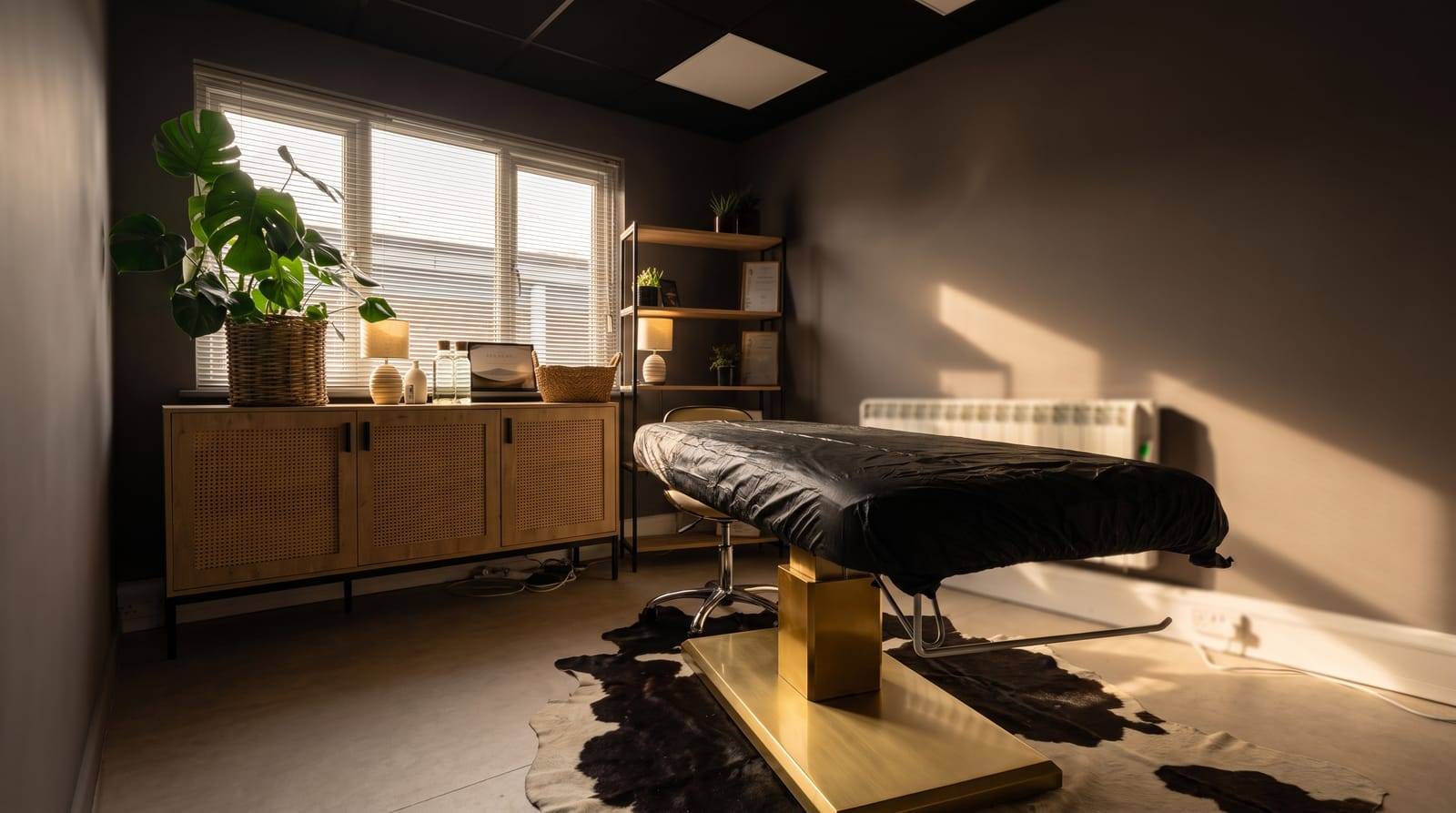 The treatment room at Kennedy SMP Studio in Haverhill, where Newmarket clients are seen