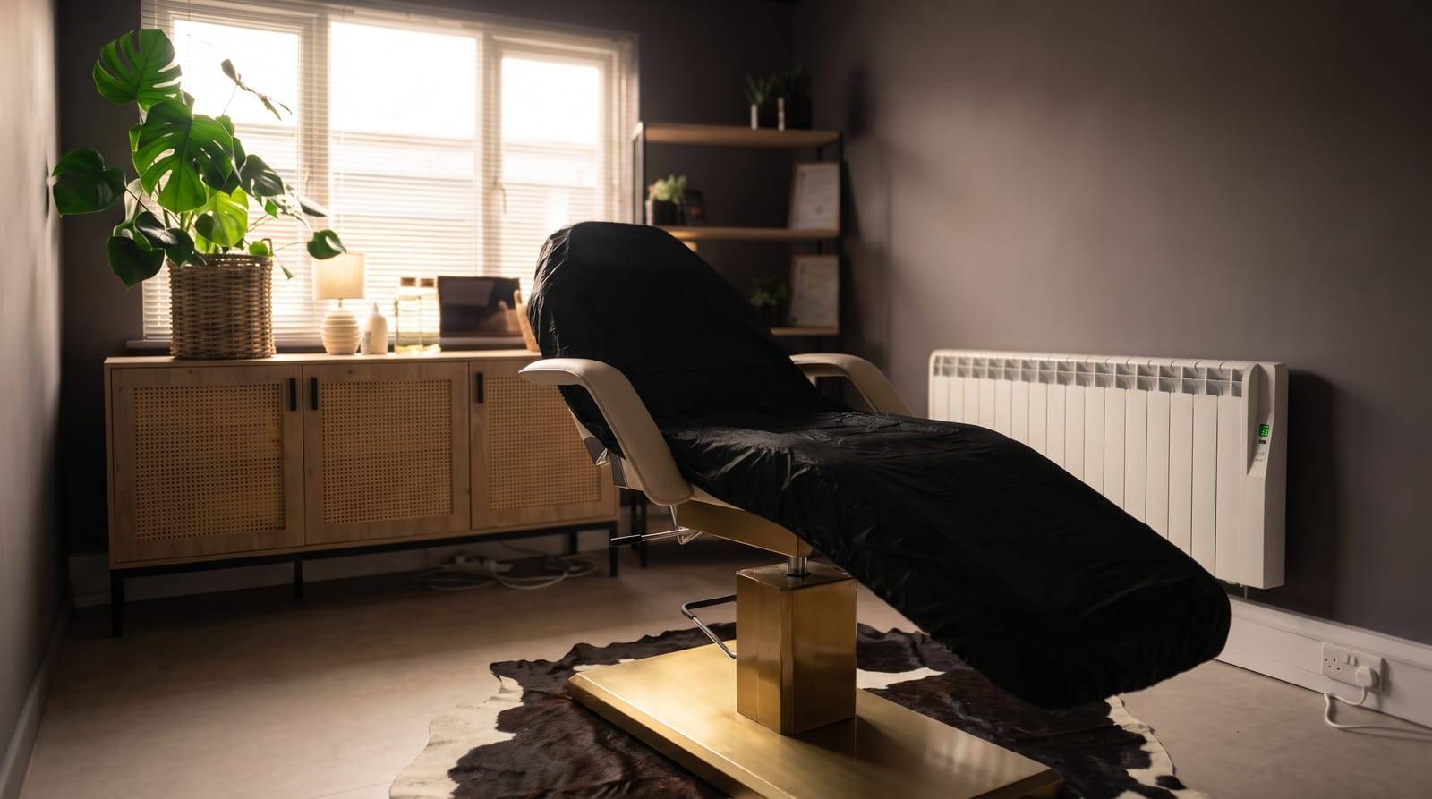 The calm, private consultation and treatment room at Kennedy SMP Studio in Haverhill, where the decisions that prevent regret are made