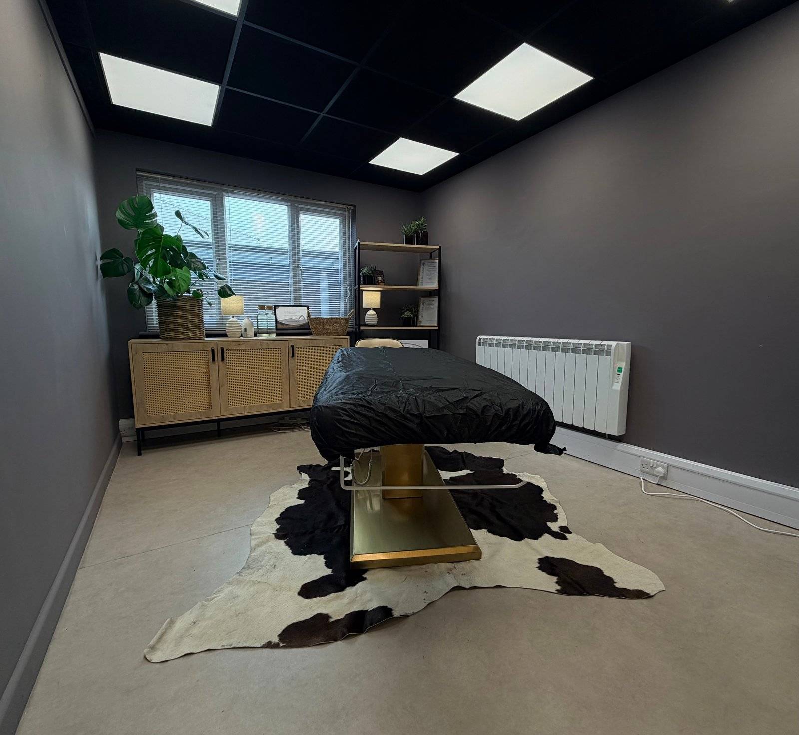 The private treatment room at Kennedy SMP Studio in Haverhill